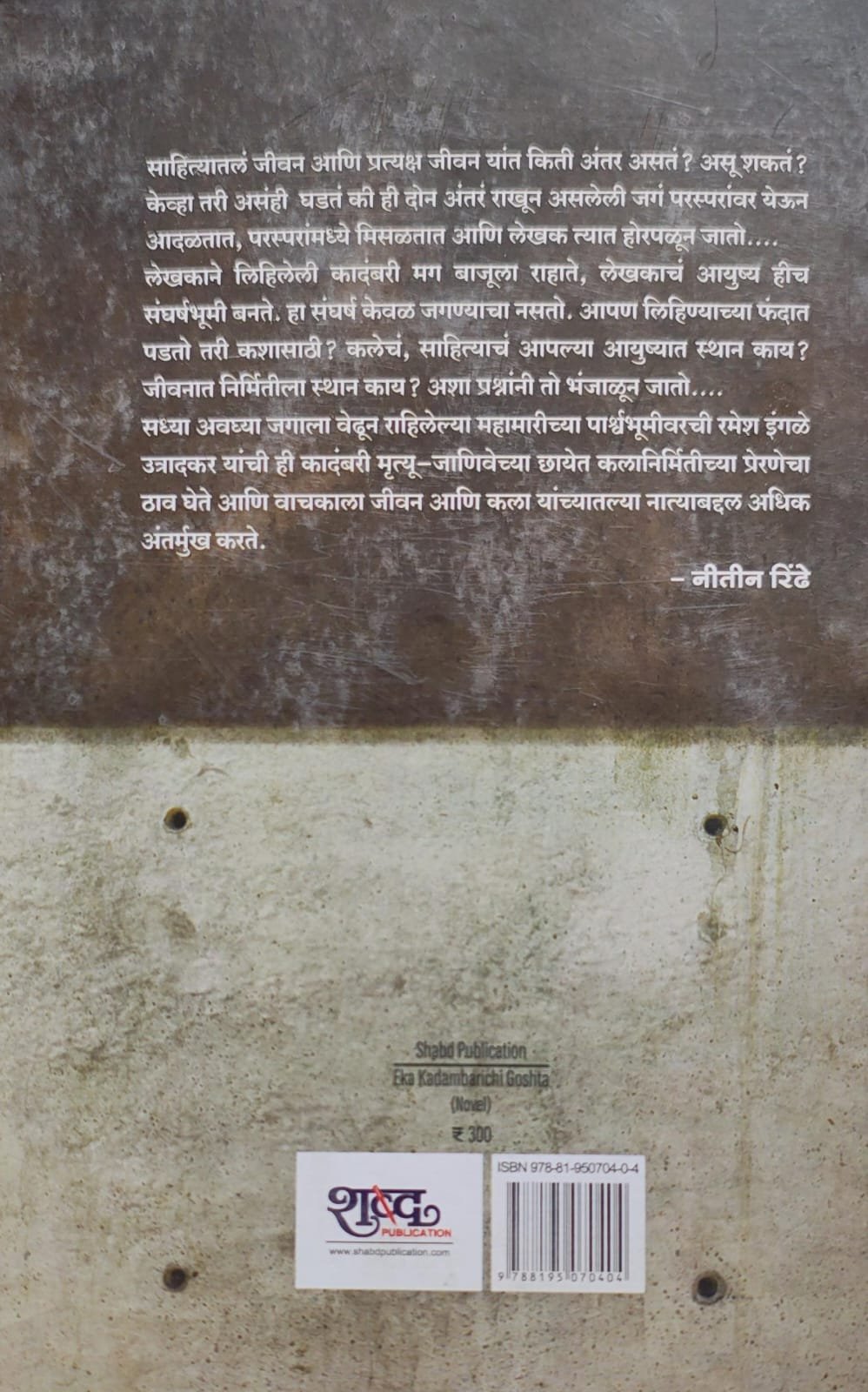 एका कादंबरीची गोष्ट — image 1