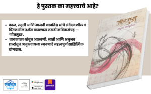 Marathi poetry book, Geetmudra book, Marathi poetry collection, Contemporary Marathi poetry, Emotional Marathi poems, Reflective poetry book, Literary Marathi literature, Indian poetry in Marathi, Madhukar Dharmapurikar, Shabdalaya Prakashan books, Marathi literature books, Modern Marathi poetry, Poetry books India, Pustakvari, Shabdalaya.com