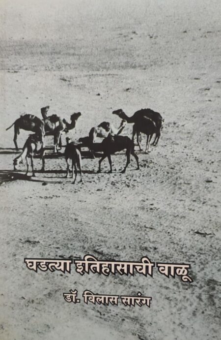 Ghadatya Itihasachi Waloo,घडत्या इतिहासाची वाळू,Vilas Sarang,विलास सारंग,Shabd Publication,शब्द पब्लिकेशन